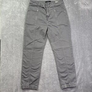 Mavi‎ Dress Pants Womens 32/28 Gray Anna High Rise Slim Straight Casual Ladies